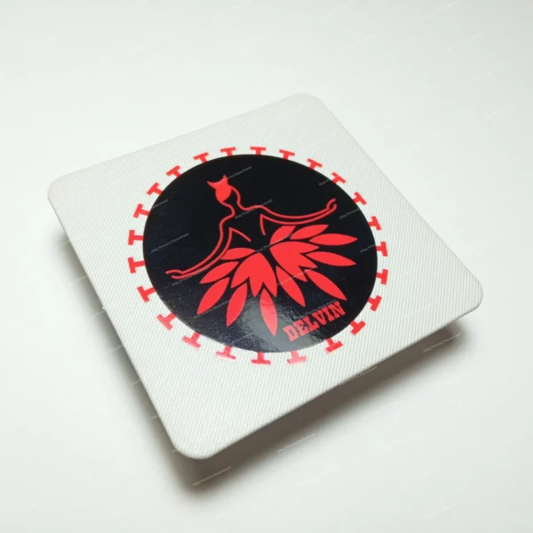 کارت ویزیت لمینت برجسته مربع