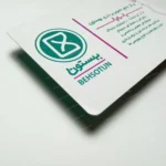 کارت ویزیت سلفون مات